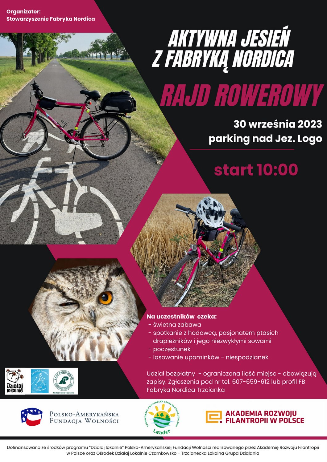 plakat rajdu Nordic Walking