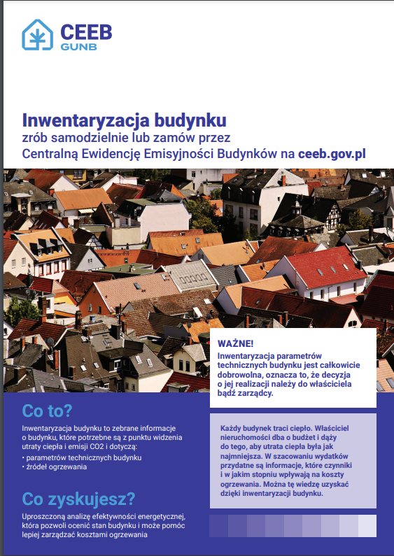 Inwentaryzacja parametrów technicznych budynku 